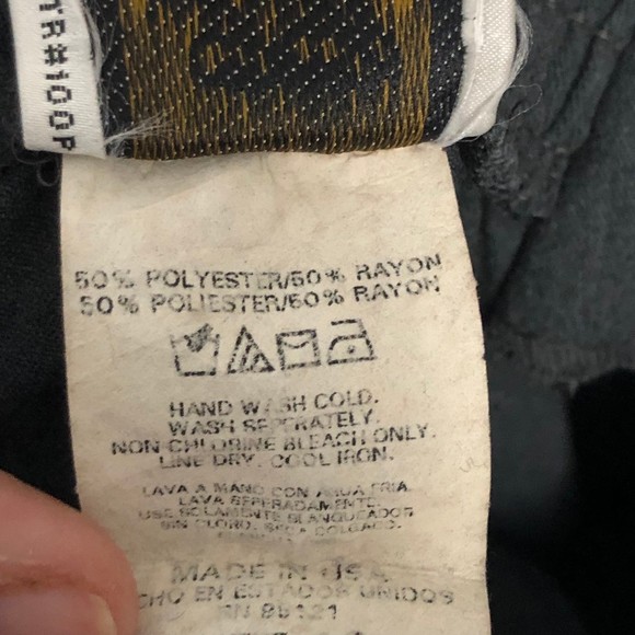 Vintage Women’s Grey Career Midi Skirt Plus Size 18 w/Elastic Waist Back - Picture 9 of 9